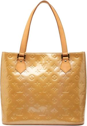 Louis Vuitton Pre-owned Tote Bags, female, Brown, Size: ONE SIZE Pre-owned Monogram Vernis Tote Bag