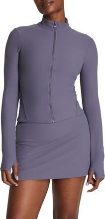 Spanx SPANXsmooth OnForm Full Zip Jacket in Orchid Ash at Nordstrom Rack, Size X-Small