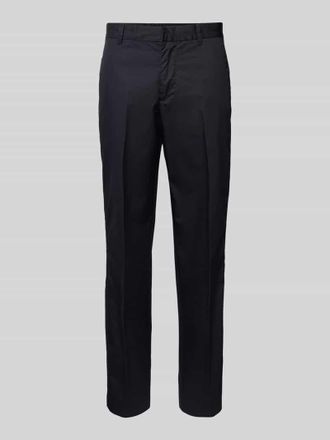 Emporio Armani Regular Fit Hose mit elastischem Bund in Marine, Gr&ouml;&szlig;e 52