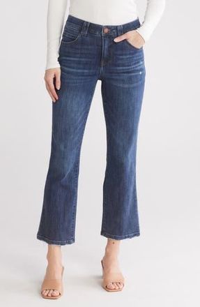 Democracy Crop Itty Bitty Flare Jeans in Indigo Artisinal at Nordstrom Rack, Size 16