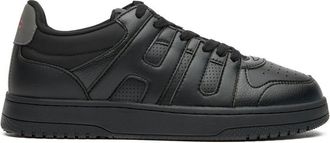 HUGO BOSS Hugo Mens Hadrian Tenn Trainers - Black - Size UK 11