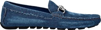 Philipp Plein Schoenen, Heren, Blauw, 40 EU, Denim, Denim Moccasin