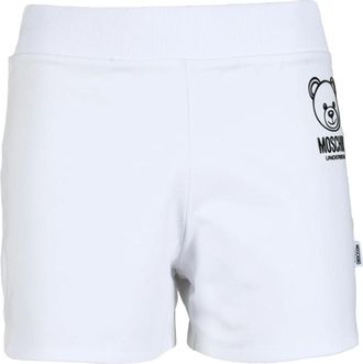 Moschino Mujer, Pantalones cortos, Blanco, Talla: S