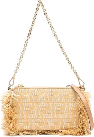 Fendi Baguette Fringe-detail Clutch Bag