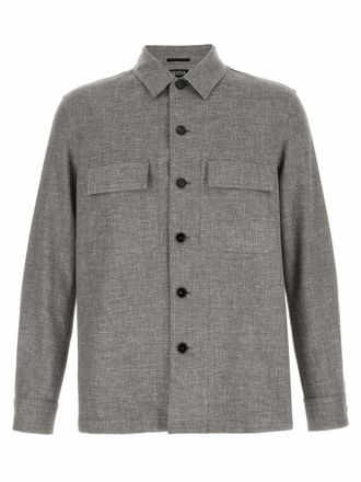 Ermenegildo Zegna Linen Mens Blouse