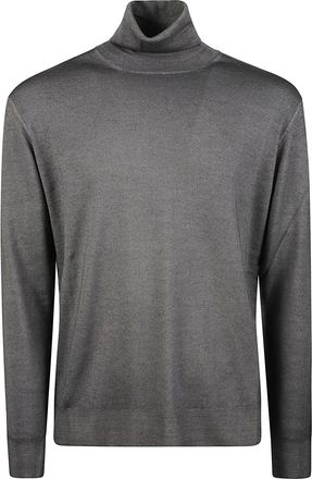 Altea Regular-Fit Ribbed Virgin Wool Turtleneck Sweater