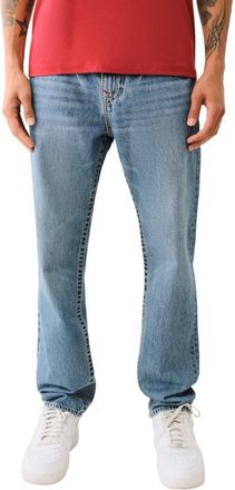 True Religion Geno Big T Slim Fit Jeans in Street Vice Medium Wash at Nordstrom, Size 34