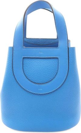 Hermès 2024 Clemence and Swift In The Loop 18 handbag - Blue