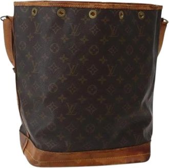 Louis Vuitton Pre-owned Bucket Bags, female, Brown, Size: ONE SIZE Pre-owned Vintage Bucket Bag