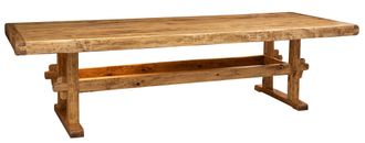 Biscottini International Tavolo Legno Massello 300x100 Cm Made In Italy Tavolo Legno Grezzo Riciclato Tavolo Da Pranzo In Legno Massello Tavolo Sala
