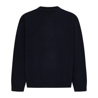 STUDIO NICHOLSON Maglione in Lana di Agnello Grossa - - Knitwear - Uomo - Blu - M