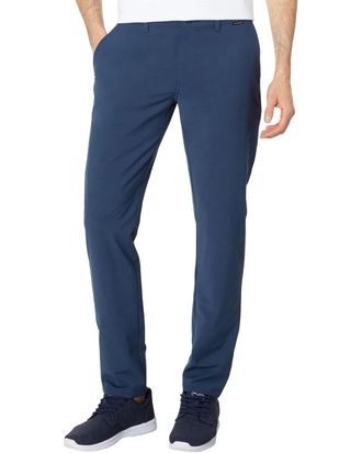 Travis Mathew Mens TravisMathew Otc Tech Chino Pants Navy Cotton Blend Straight Leg KFC417