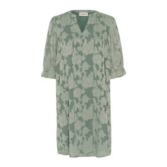 Cream CRYana Dress - Dames - Jurken - Groen - Maat: L