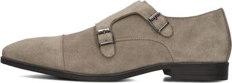 Stefano Lauran Elegante Beige Su&egrave;de Herenschoenen - Heren - Nette schoenen - Beige - 43 EU - Su&egrave;de - Schoenen