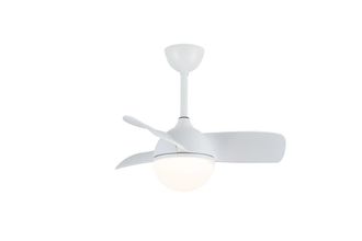 Els Banys Ventilador techo silencioso con luz led