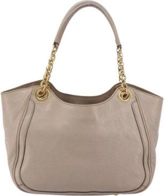 Ferragamo Pre-owned Gancini Tote - unisex - Vintage Shopper - Roze - ONE Size - Leer - Vintage