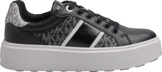 Michael Kors Romey Sneakers met Veters - Dames - Sneakers - Zwart - 37 EU - Katoen - Schoenen
