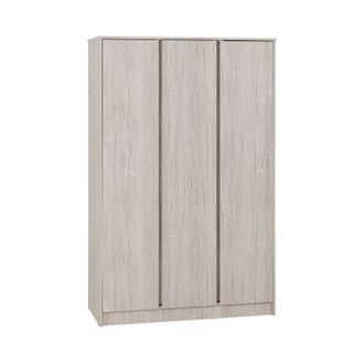 Seconique Seconique - Malvern 3 Door Wardrobe - L50.5 x W115 x H180 cm - Urban Snow