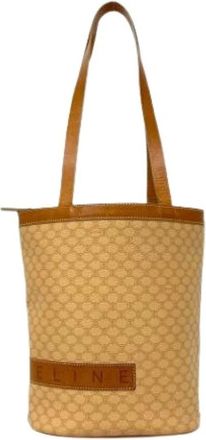 Celine Pre-owned Tote Bags, female, Brown, Size: ONE SIZE Pre-owned Vintage Shoulder Tote Bag