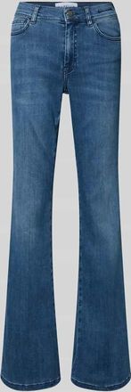 Marella Bootcut Jeans mit Eingrifftaschen in Dunkelblau, Gr&ouml;&szlig;e 34