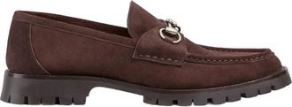 Gucci Horsebit Loafer - Heren - Loafers - Bruin - 43 EU - Leer - Schoenen