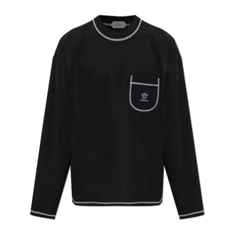 Versace Uomo, Top, Nero, M, new