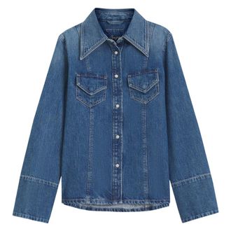 HUGO BOSS Camicetta Slim-fit - - Blouses & Shirts - Donna - Blu - L
