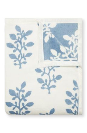 ChappyWrap Garden Gate Throw Blanket in Blue at Nordstrom