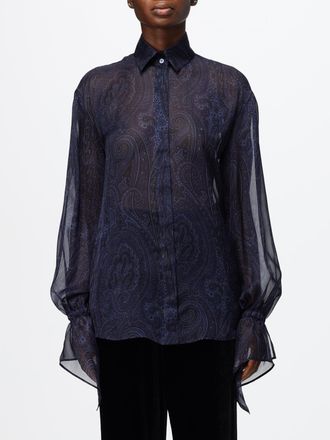 Etro Shirt Woman color Blue