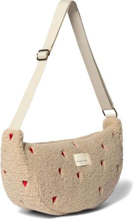 Studio Noos Tassen, Dames, Beige, ONE Size, Wol, Teddy Adult Fanny Pack Crossbody Tas