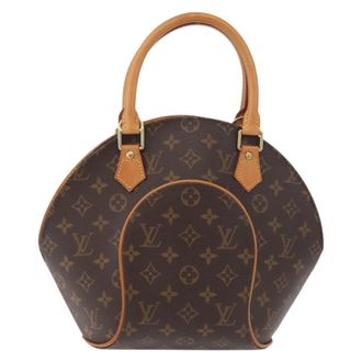 Louis Vuitton Ellipse Monogram Canvas Brown Canvas Handbag (Pre-Owned)