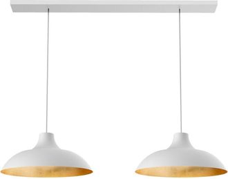 Lumicom Parigina lámpara de techo lineal corten hoja