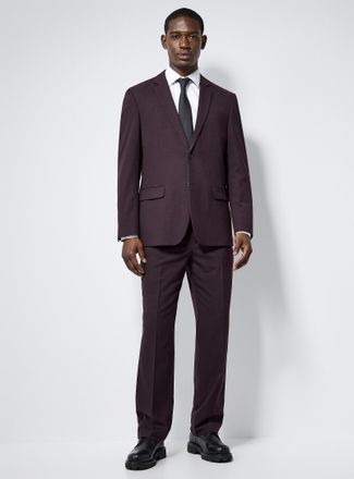 Le 31 Mens Stretch piqu&eacute; suit Berlin fit - Regular