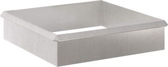 vidaXL Cercas Para Caracoles 8 Pcs Plateado Acero Inoxidable Vidaxl