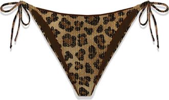 MC2 Saint Barth Badmode, Dames, Bruin, L, Marielle Overlock Bikini