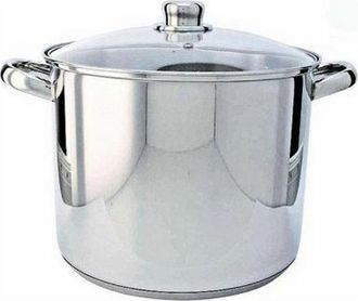 Beka Catering De Acero Inoxidable De 24cm + Tapa De Cristal - 13113244
