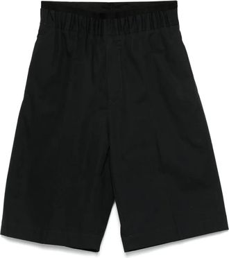 OAMC double-layer shorts - men - Cotton/Cotton - S - Black