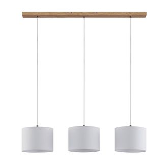 Lindby L&aacute;mpara Colgante imarin En Marr&oacute;n De Madera - Lindby