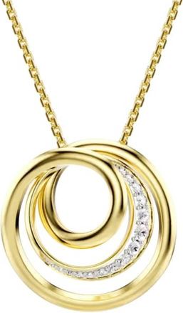 Swarovski Hyperbola Gold-Tone Plated Necklace