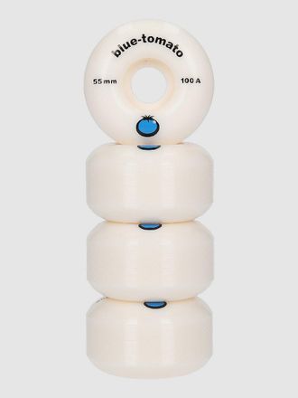 Blue Tomato Logo 100a 55mm Rollen weiss