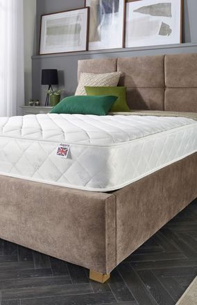 Aspire Home Accents Essentials Comfort Rolled Mattress in White | Size: Single