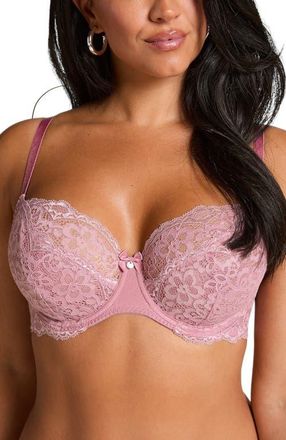 Hunkem&ouml;ller Marine Non-Padded Underwired Bra in Lilas at Nordstrom, Size 34Ddd