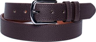 Vella Pais Monza Dark Brown Floater Mens Belt