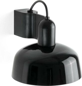 Faro Barcelona Faro Tatawin Black Dome Wall Lamp