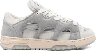 Paura x Santha Model 1 sneakers met uitgesneden details - Grijs