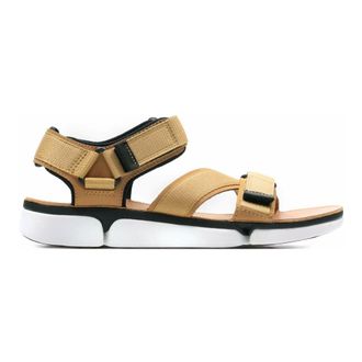 Clarks Tri Cove Sun Sandalen - Dames - Schoenen - Beige - Maat: 43 EU Leer