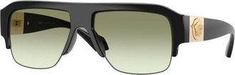 Versace VE4525U GB1/8E Mens Sunglasses Black Size 57