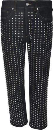 Dondup Stijlvolle Broeken - Dames - Slim Fit Jeans - Grijs - W29 - Katoen - Jeans