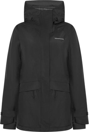 Didriksons 1913 Essa Jacket - Dames - Parka Jassen - Zwart - M - Polyester - Jassen