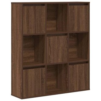 Berkfield Home Bookcase Brown Oak 89x24x101.5 cm Engineered Wood